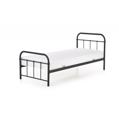 HALMAR Kovová postel Donas 90x200 cm černá